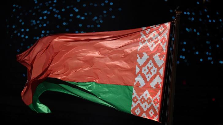 Belarus football flag